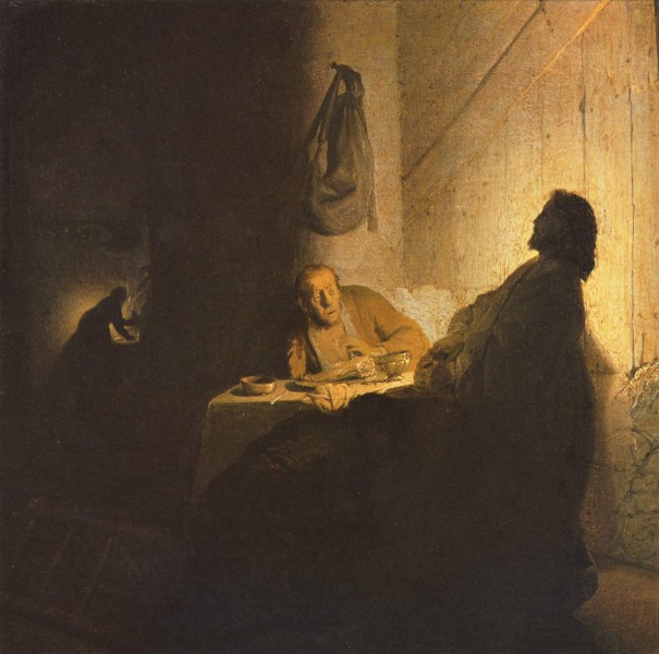 Rembrandt's painting of The Supper at Emmaus