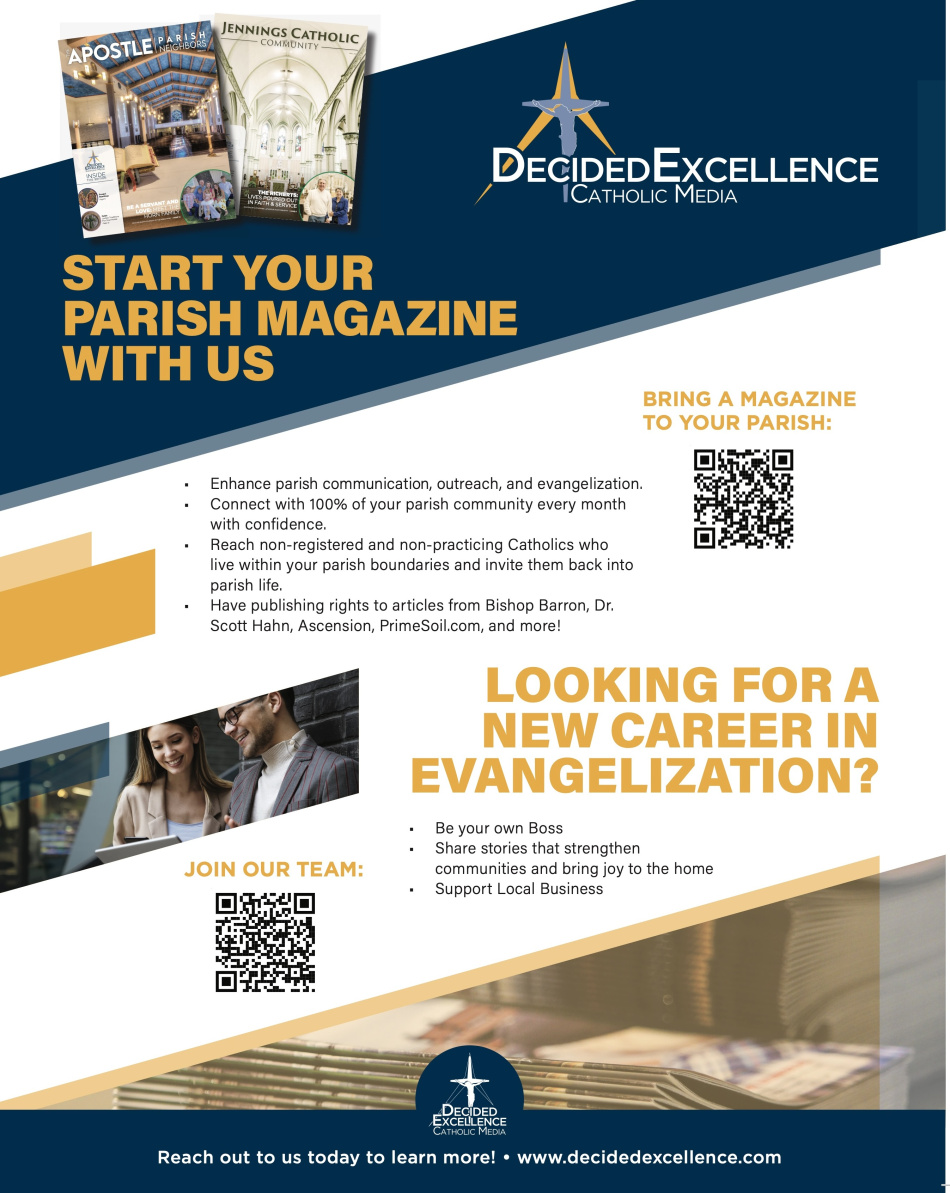 AD: Decided Excellence Catholic Media