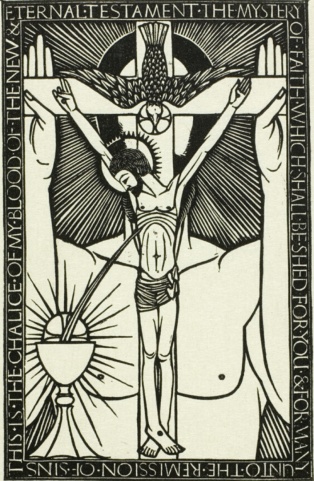 Eric Gill's Mercy Seat engraving.