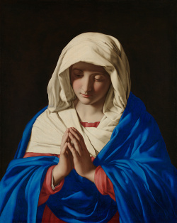Our Blessed Mother Praying