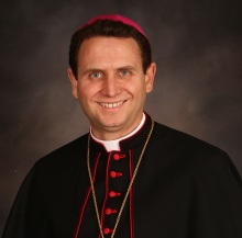 Head shot photo of Bishop Andrew Cozzens